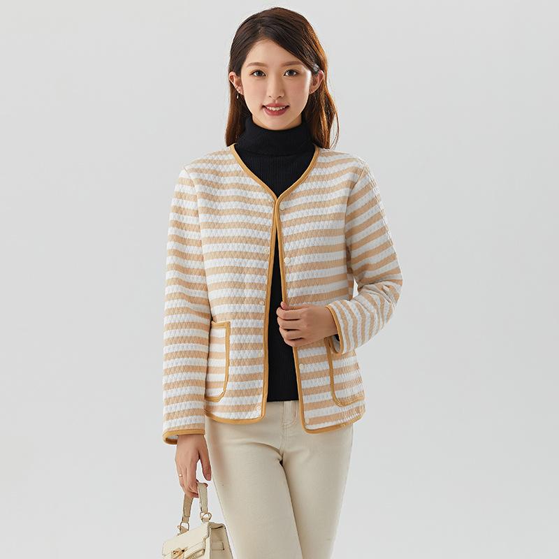 

Women s Knitted Colorful Cotton Home Leisure Fashionable Warmth and Comfort Home Breathable Warm Air Conditioning Clothing Long-sleeved Top 76105 M