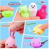 50pcs Cute Animals Vent and Relieve Stress with Toys and Small Gifts Soft Rubber Animal Pinching