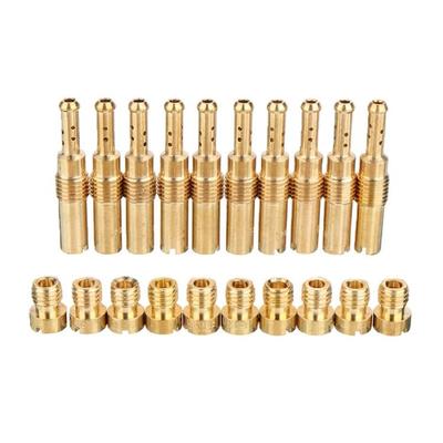 Carburateur Hoofdsproeier Langzame Proefsproeier Kits 10 stuks Hoofdsproeiers & 10 stuks Langzame Proefsproeier