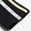 Puma Logo Pattern Side Stripe Elastic Waist Mid Rise Casual Pants Women bottoms Black 536653-01