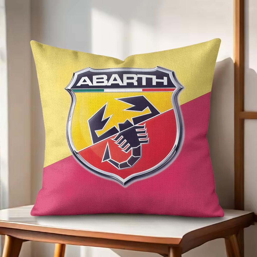 AAbarth Scorpion Cushion Cover Natural Linen Organic Fabric DoubleSided Printing Couch Pillow Covers Home Decor