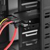 2.5 To 3.5 Inch Dual Hard Disk Bracket Support Two 2.5" SSD HDD Internal Adapter Desktop PC Hard Drive Mounting Fixed Bracket