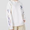 adidas Neo CNY Three Stripes Pattern Print Hoodie Sweatshirt Women Tops Off-White HM7483