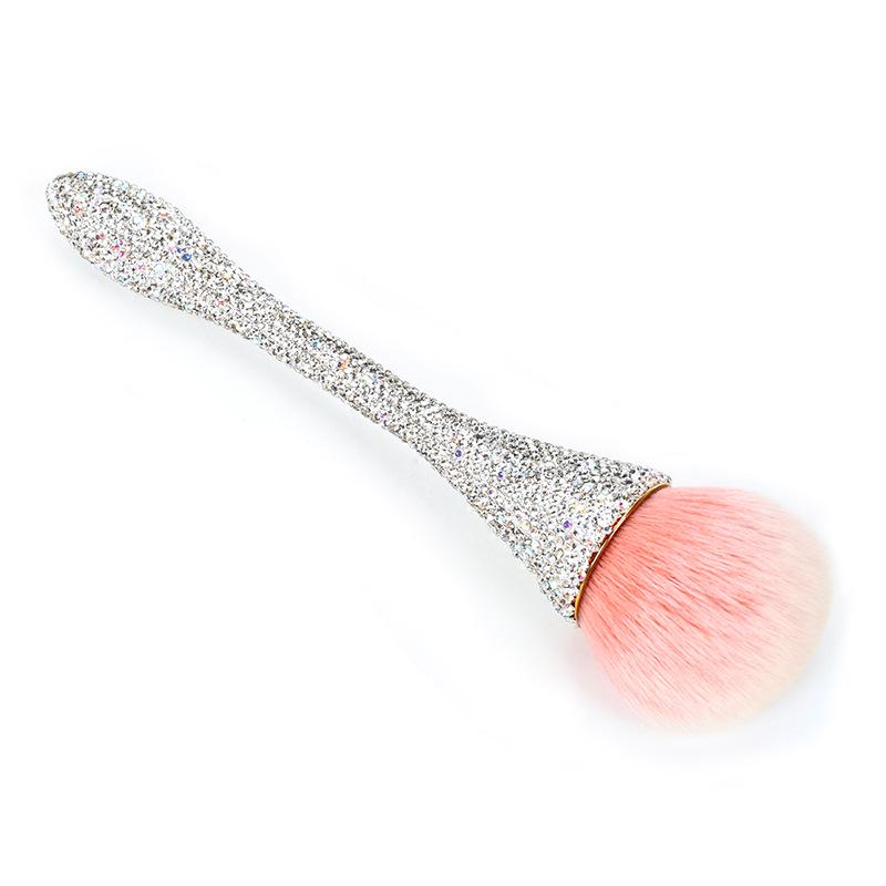 Soft Small Waist Nail & Makeup Brush for Blush and Loose Powder