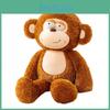 Plush Simulation Gorilla Stuffed Toy Monkey Doll Room Decoration Gifts Kids