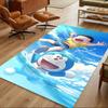 Doraemon Adventure Team Journey Non-Slip Home Carpet Design for Office Decor Living Room Gift