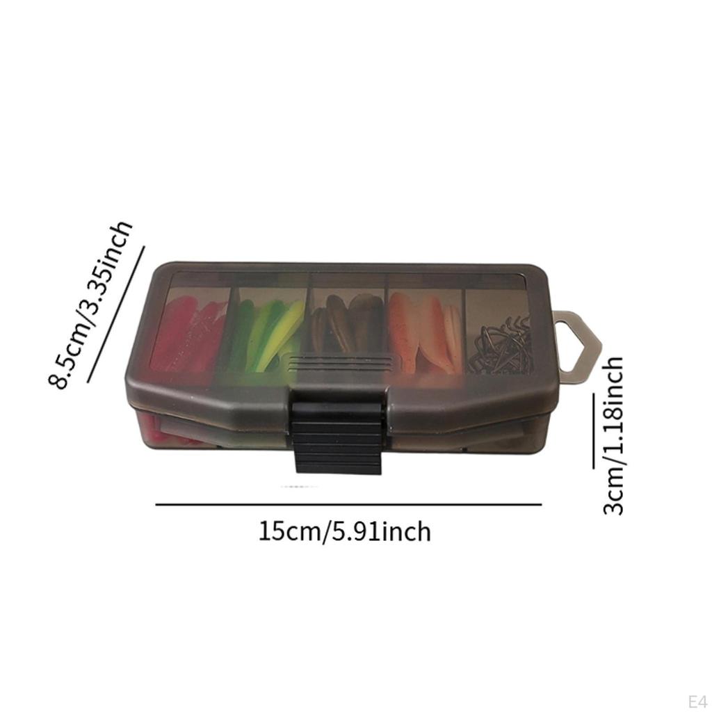 Artificial Fishing Lures with Luminous Gear Kit for Men Anglers Bass