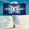 1pc Pumpkin Halloween Art Microfiber Beach Towels Quick Dry Towel Sand Beach Towels Pool for Travel Swim Pool. S7290134