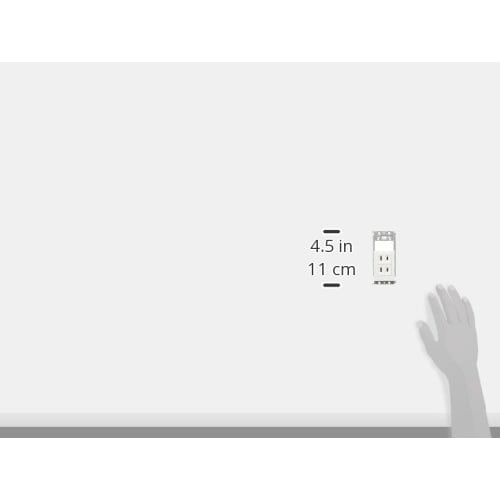 Panasonic Cosmo Series Wide 21 Embedded Switch Space Outlet Outlet x 2 White WTF10025W