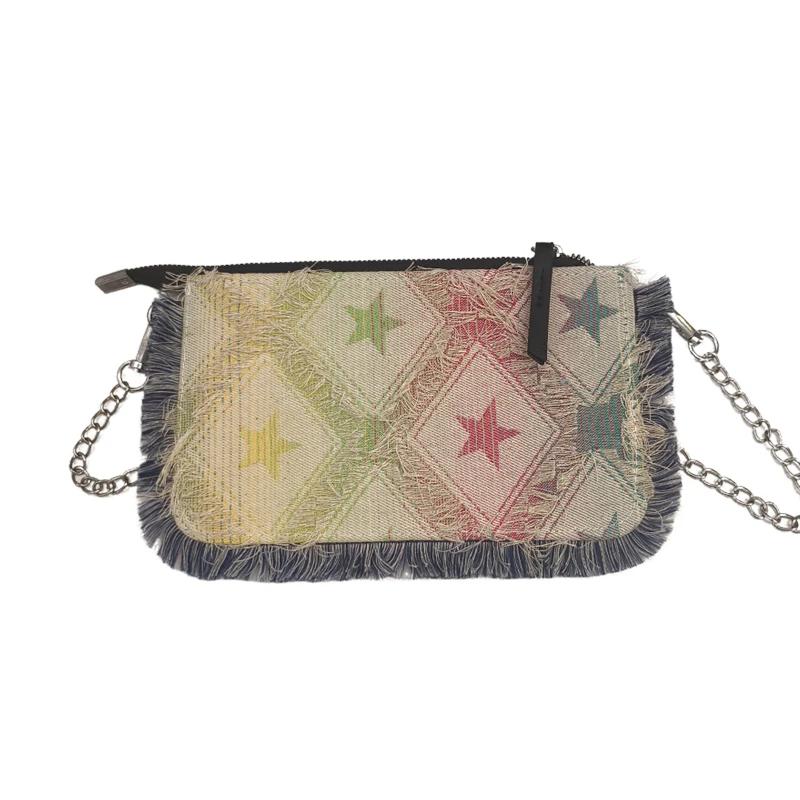 Women's Shoulder Bags New Fashion Crossbody Bags Mini Pattern Denim High Quality Trendy Chain Color Matching Handbags for Women