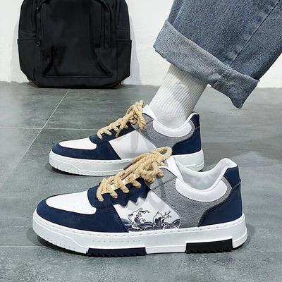 Scarpe da uomo nuove scarpe bianche piccole traspiranti versione coreana scarpe casual versatili scarpe da ginnastica resistenti all'usura