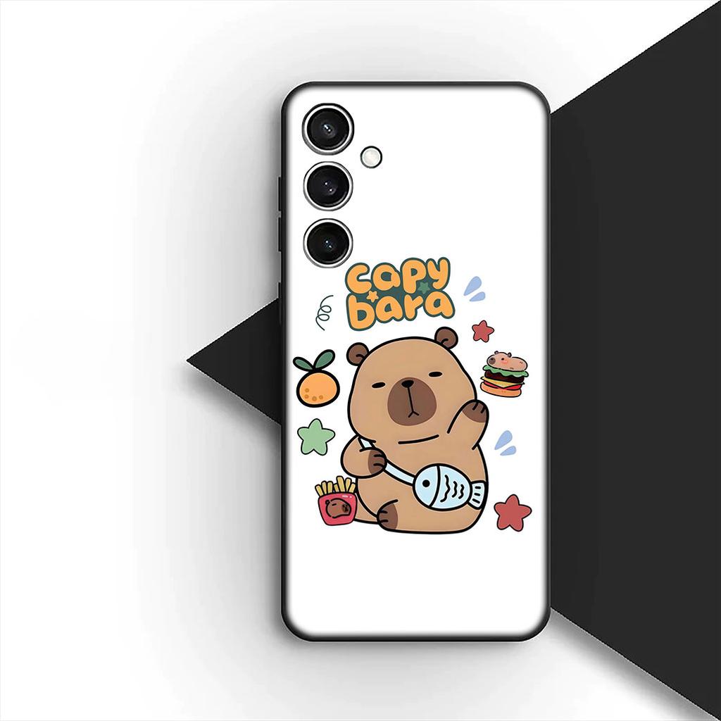 Cover for Apple iPhone 17 Pro XS Max Air 6 7 8 Plus 5 + SE 2022 SE2 16E 8+ Casing Phone Case Anime Wallpaper Capybaras Cartoon
