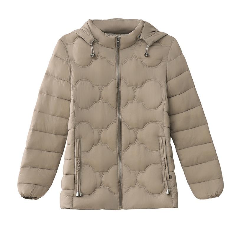 Down cotton short light and thin cotton-padded jacket fashionable foreign style thickened cold and warm Korean version cotton-padded jacket new