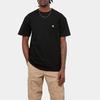 Carhartt WIP S/S Chase T-Shirt Black/Gold Men Streetwear I026391-00F-XX