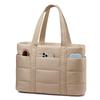 Ladies' large-capacity handbag women travel bag female lightweight and fluffy tote bag