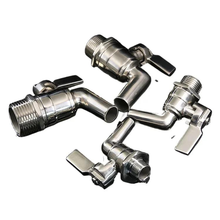 1/8 1/2 3/4 1 Inch 304 Roestvrij Staal Bierfust Kraan/rode Wijn Kraan/drankmachine Waterfilter Aftap