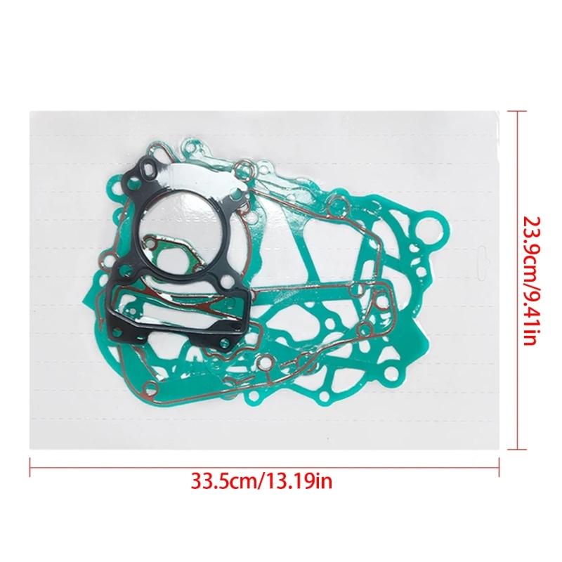 Motorcycle Full Gasket Kit Repair Part Motorbike Engine Cylinder Head Gaskets Crankcase Oil Tank Pan Gasket