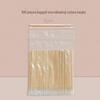 Precision Cotton Swabs: Small Pointed & Fine Toothpick-Style for Permanent Makeup, Eyebrow Shaping, Embroidery, and Eyeliner Application.