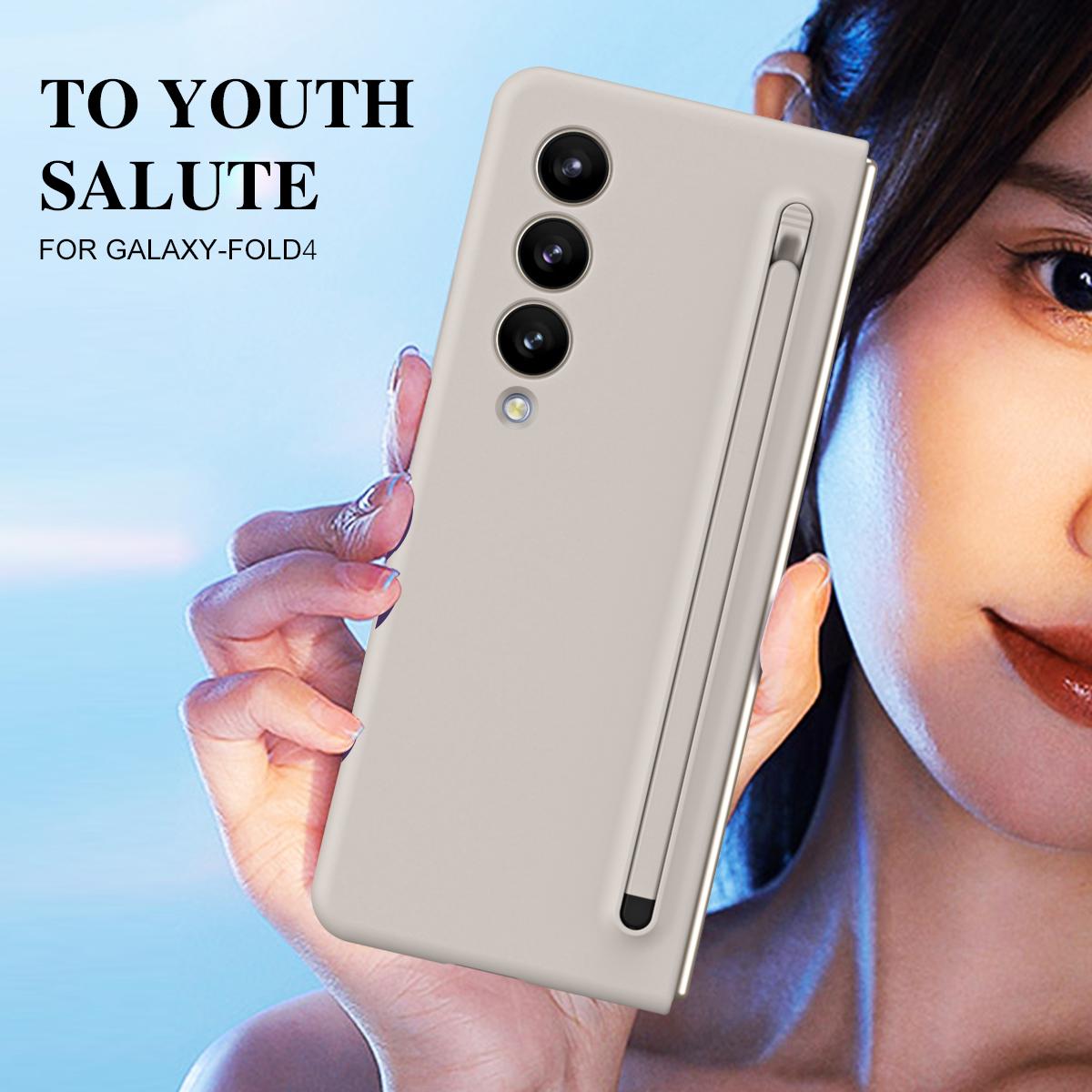 

Складной чехол из противоударного стекла для Samsung Galaxy Z Fold5 5G Fold 4 Fold4 Fold 5 S Pen Аксессуары для мобильных телефонов Funda for Samsung Z Fold 4