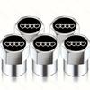 Universal Heart‑Shaped Mini Tire Valve Stem Caps Multi‑Logo Car Wheel Modification Accessories