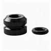 Bicycle Presta Valve Nut Compatible with Tubeless Tire Valves Aluminum Alloy Construction Durable Design for Secure Wheel Attachment