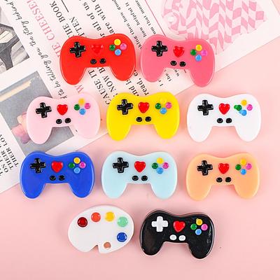 Δημιουργικό Κρεμαστό Μπρελόκ Game Controller από Ρητίνη για DIY Θήκες Κινητού