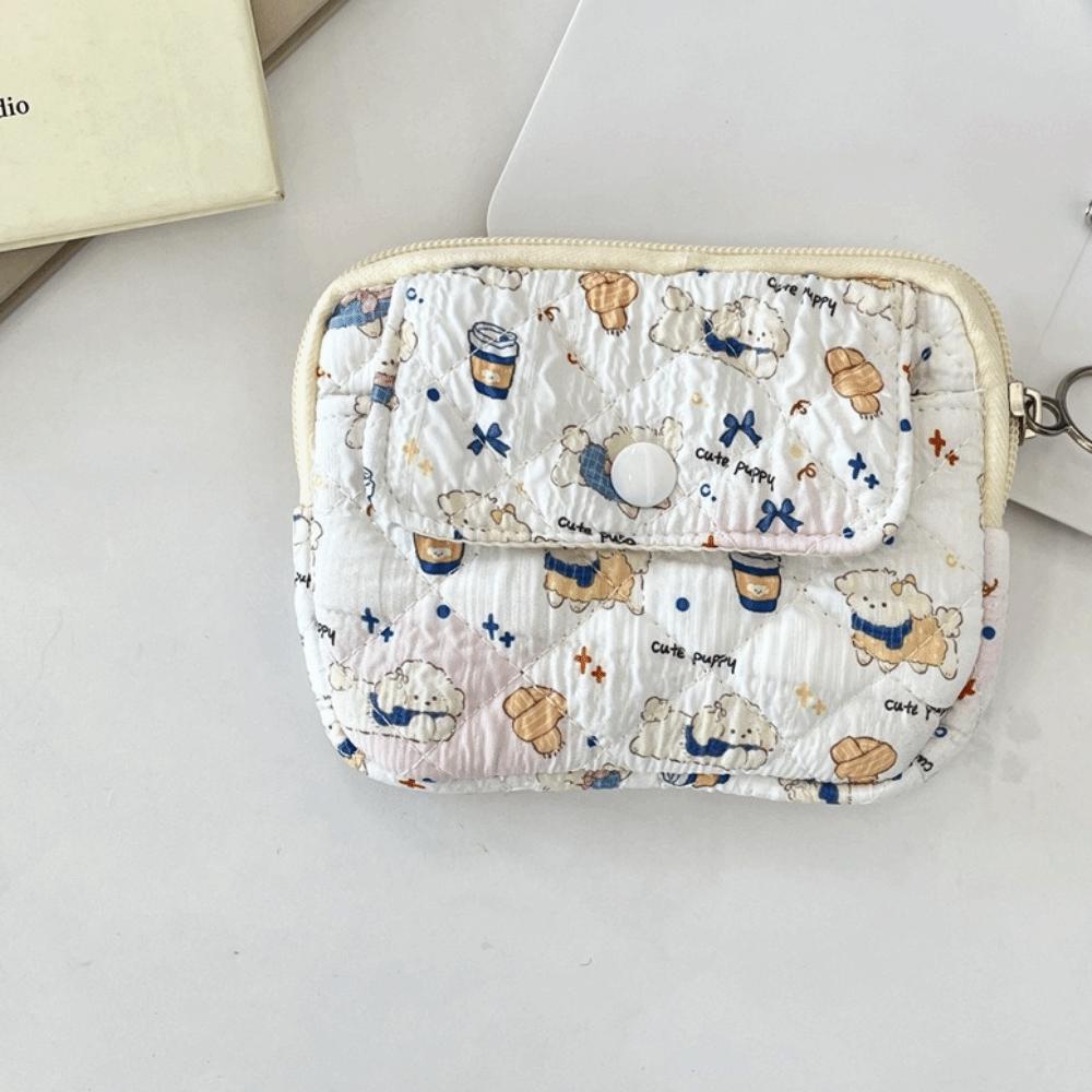 Korean Style Small Lipstick Bag Multifuctional Cute Wallet Sanitary Napkin Storage Bag  Daily