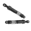 RC Shock Absorber Set Aluminum Alloy Metal 85mm RC Damper Set with Spring Replacement for SCX10 1/10 RC Car Model Black
