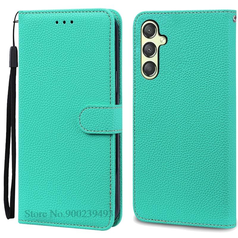 Για Samsung Galaxy A25 Θήκη Μαλακή Σιλικόνη Δερμάτινη Αναδιπλούμενη Θήκη Για Samsung A25 5G SM-A256B/DS Κάλυμμα Βιβλίο Πορτοφόλι Coque Θήκες Τηλεφώνου