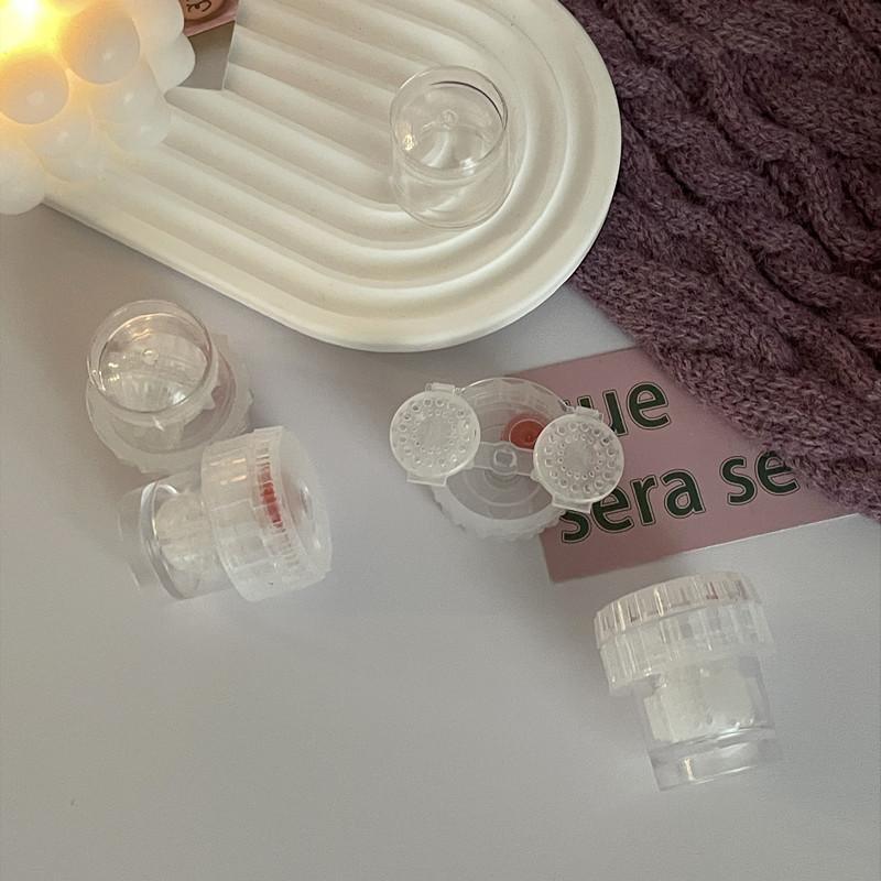 Manual Rotating Contact Lens Cleaner, Cosmetic Contact Lens Cleaner, Contact Lens Case