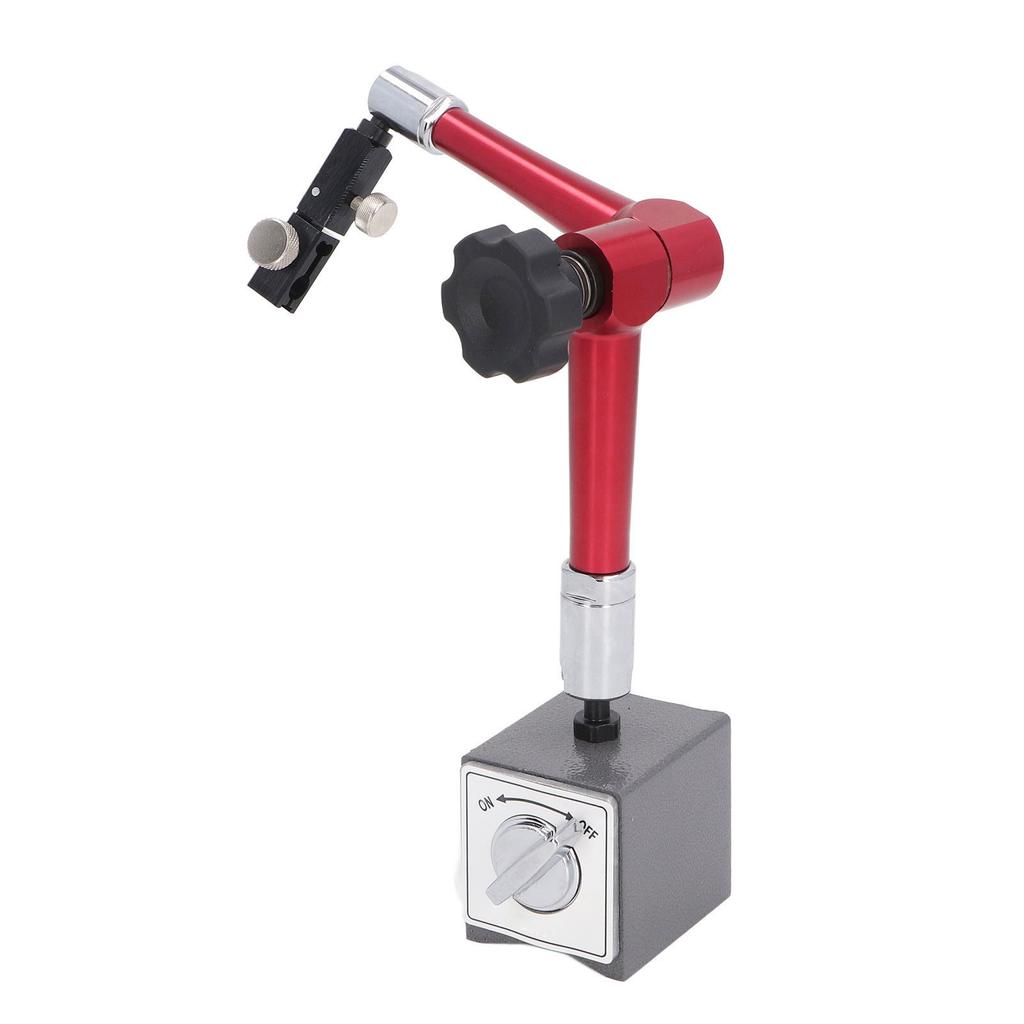 Soporte de Base Magnética Base de Indicador de Carátula Brazo Ajustable Herramienta de Fijación Universal para Medición