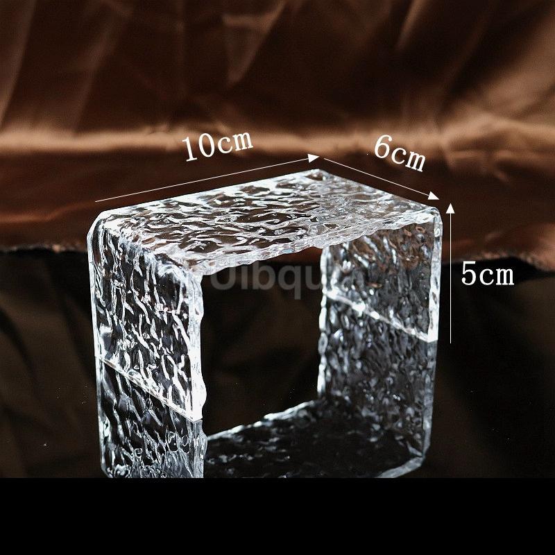 Акриловый белыйПрозрачный подставка-витрина для тортов и десертов Настольная полка Органайзер-стойка для хранения Декоративная рама Лоток для хранения Органайзер