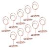 10pcs Table Number Holder Convenient Practical Round Base     Stable Elegant   Home Decoration