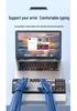 QS22 Multifunctional Cleaning Brush & Leather Wrist Rest for Office Keyboards