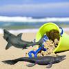 Mosasaurus Shark Toys with Openable Jaws The Megalodon 11" Ocean World Realistic Marine Animal Creature Action Figure