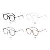 Big Frame Square Shortsighted Prescription Glasses Women Men Anti Blue Rays Student Myopic Spectacle Diopter -0.5 -0.75 To -6.0