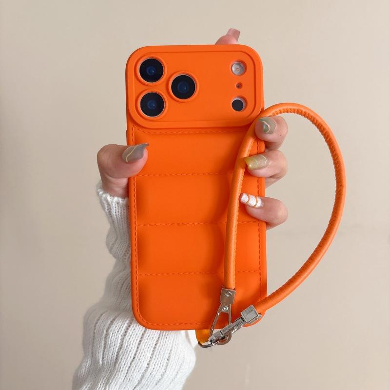 Autumn and winter wave three-dimensional down jacket iPhone11Promax mobile phone case Korean Apple 11P protective case
