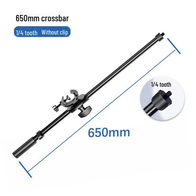 

60 см напольное металлическое крепление для телефона с перекладиной и регулируемым удлинителем