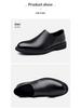 Zapatos de Cuero Slip-On de Otoño para Hombre 2024: Formal, Negocios, Casual, Conducción