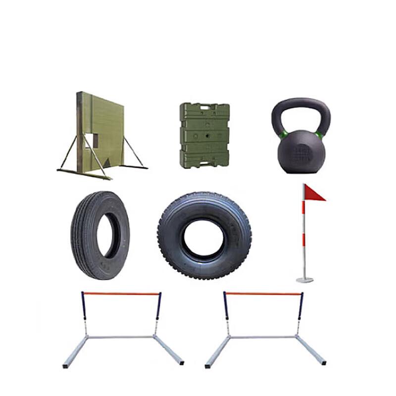 Shuangan Outdoor 400m Obstacle Course Training Equipment