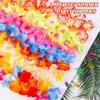 Hawaiian Lei Hula Garland Fancy Dress Up 100cm Flower Necklace Beach Party Prop