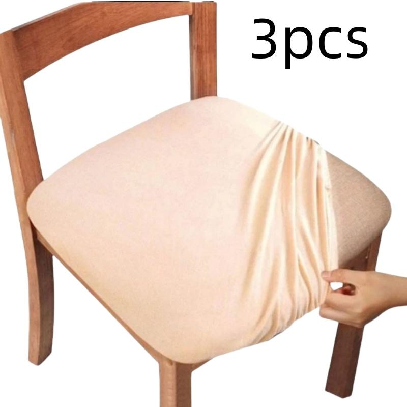 Pokrowiec na krzesło do jadalni Pokrowce na siedzenia Spandex 13 jednolitych kolorów Zdejmowane, zmywalne, elastyczne pokrowce na poduszki do domu