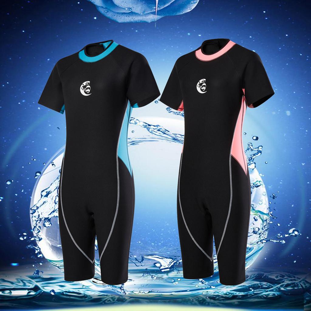 1.5MM One-piece Diving Suit Women's Sunscreen Snorkeling Surfing Wet Thermal Swimsuit R012 Dry Beach