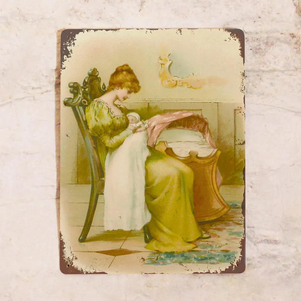 

Алюминиевая табличка Три медведя, металл, 20x30 см