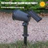 Outdoor Solar LED Lawn Lamp Plug-in Lamp Garden Landscape Lamp Decorative Colorful Light Suitable for Garden Terrace Courtyard