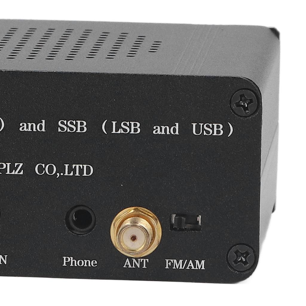 Full Band Radio Receiver FM AM SSB 0.96in Display SMA USB Charging Accessory Set Kit