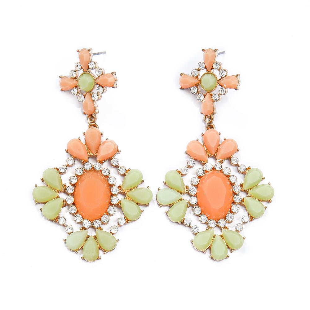 Colorful Summer Earrings for Women Dangle Drop Bohemia Tassel Earrings Vintage Chic Dainty Party Decors Daily Wear Gifts