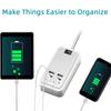 USB Hub EU US Plug 6 Ports USB Charger 5V 3A Wall Adapter Mobile Phone Charging For iPhone iPad Samsung With Switcher