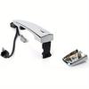 Exterior Chrome Door Handle Front Left Driver Side, for Nissan Sentra Maxima Murano Leaf Replace 806469N00A 80646-9N00A