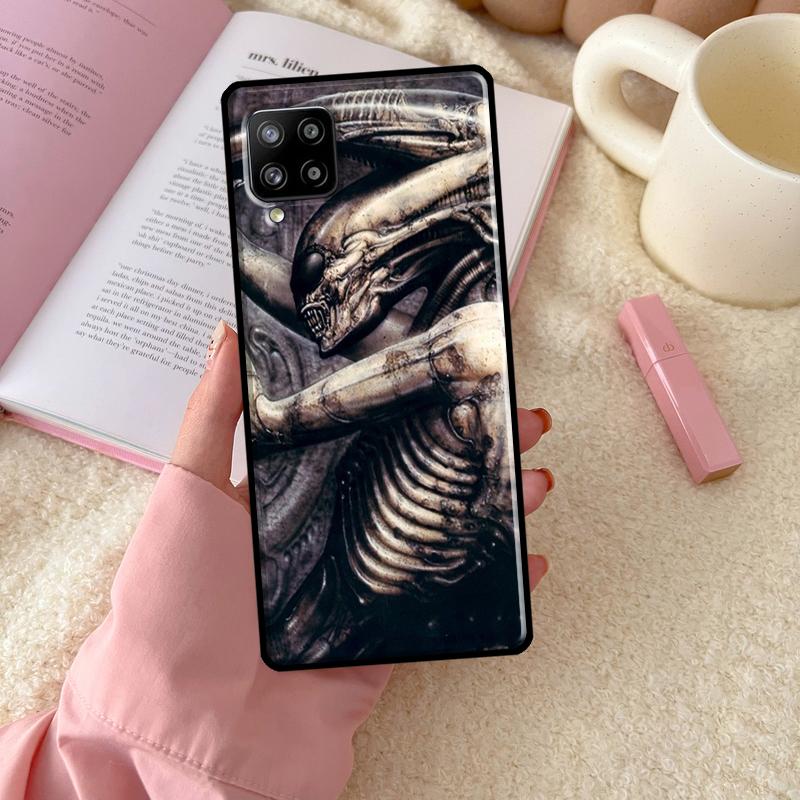Hr Giger Li II Case For Samsung Galaxy A54 A34 A14 A13 A51 A71 A33 A53 A73 A12 A22 A32 A52 A72 A52S Cover